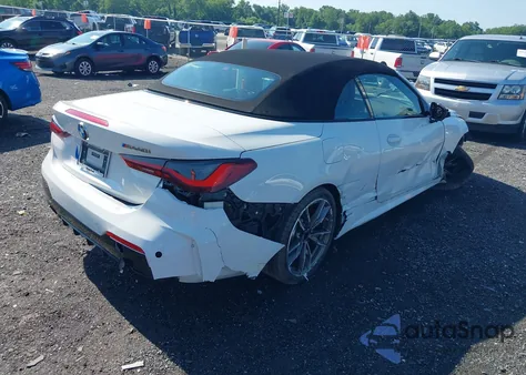 2021 BMW M440I z USA, uszkodzony, nr VIN WBA53AT0XMCH41436